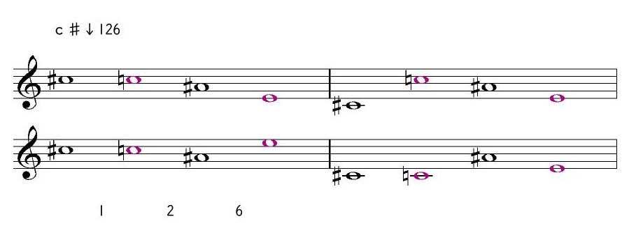 ｃ♯↓126